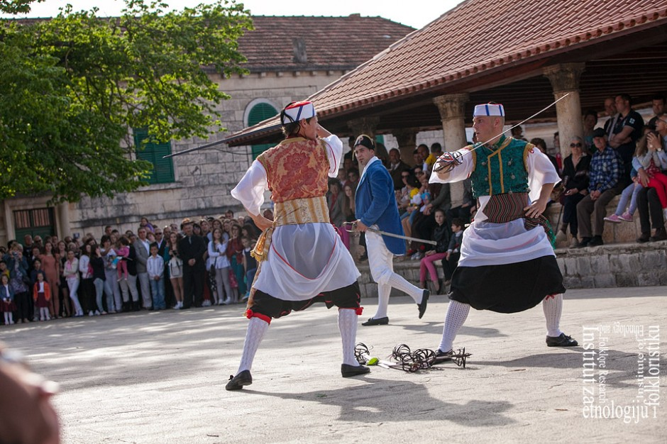 Kumpanija sword dance from Blato on Korčula Island