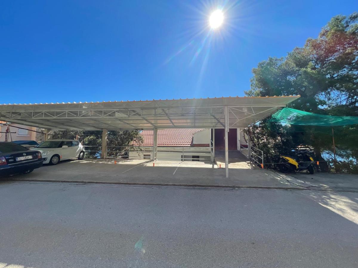 Dedicated Parking at Lovely Apartments Karbuni on Korčula Island